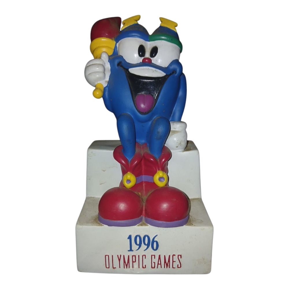 1996 Olympic Games Mascot CoinBank Figurine